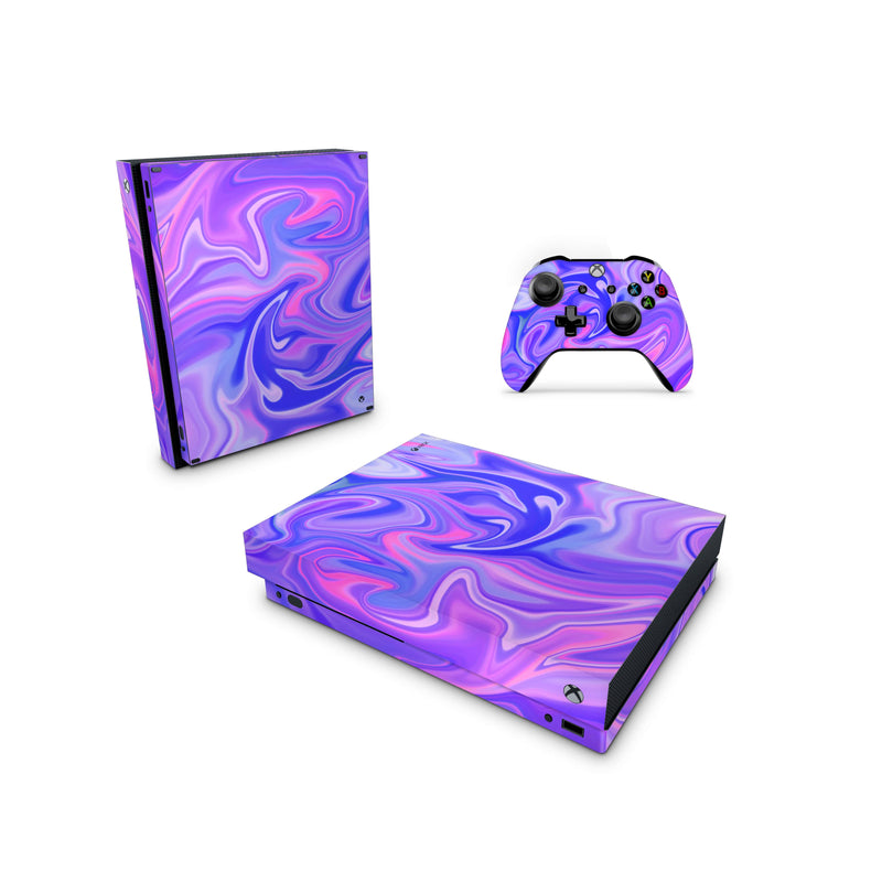 Xbox One Skin Decals - Waves Texture - Wrap Vinyl Sticker - ZoomHitskins