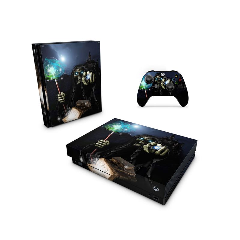 Xbox One Skin Decals - Skull Magic - Wrap Vinyl Sticker - ZoomHitskins