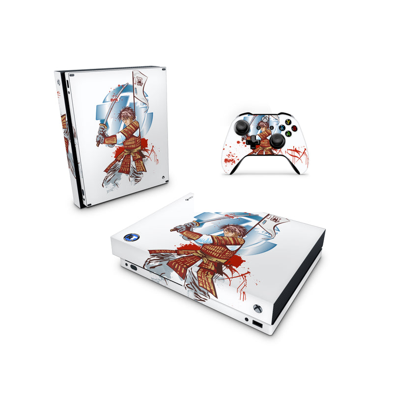 Xbox One Skin Decals - Anime Samurai - Wrap Vinyl Sticker - ZoomHitskins