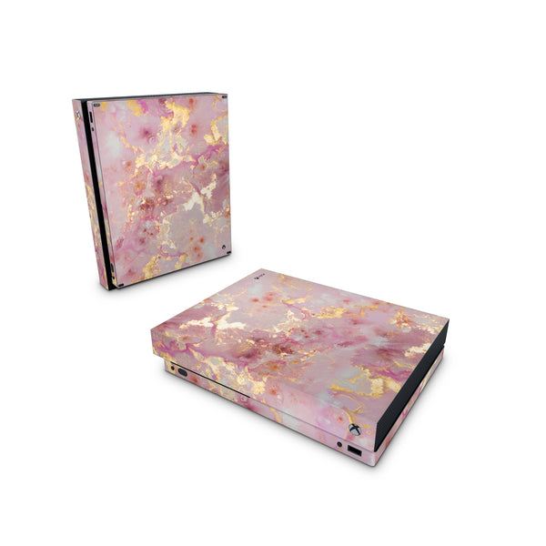 Xbox One Skin Decals - Pînk Gold - Wrap Vinyl Sticker - ZoomHitskins