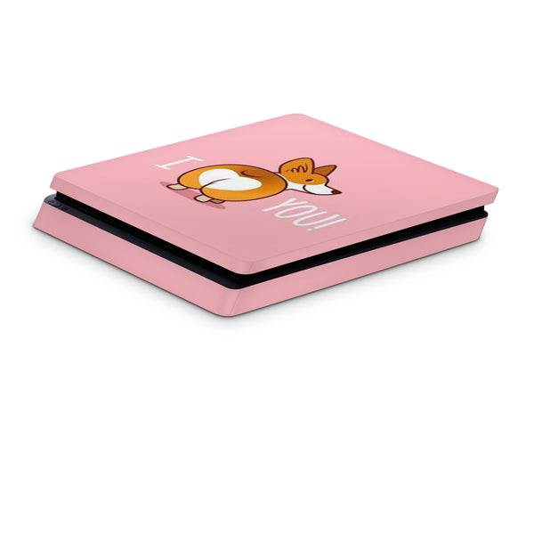 PS4 Skin Decals - Puppy Lover - Full Wrap Vinyl Sticker - ZoomHitskins