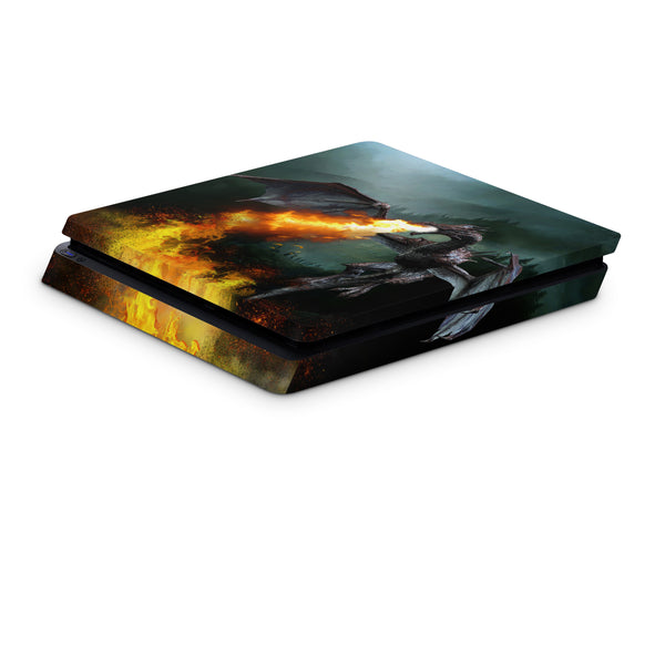 PS4 Skin Decals - Dragon - Full Wrap Vinyl Sticker - ZoomHitskins