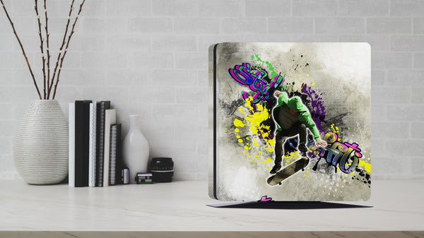 PS4 Skin Decals - Skater - Full Wrap Vinyl Sticker