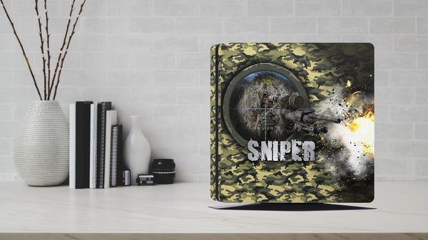 PS4 Skin Decals - Sniper Elite - Full Wrap Vinyl Sticker - ZoomHitskins