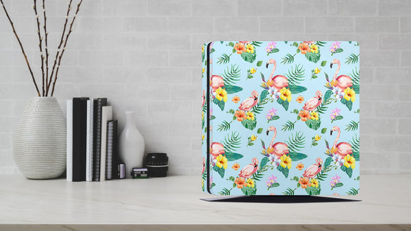 PS4 Skin Decals - Flamingo - Full Wrap Vinyl Sticker - ZoomHitskins