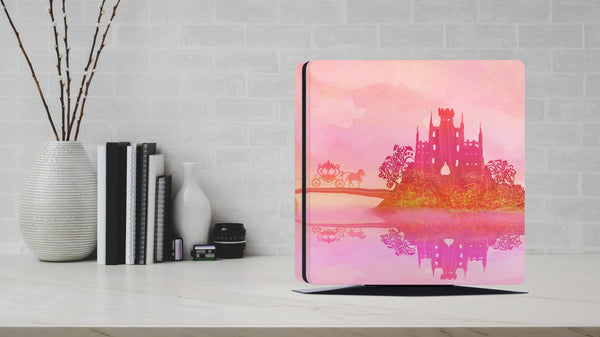 PS4 Skin Decals - Castle Princess - Full Wrap Vinyl Sticker - ZoomHitskins