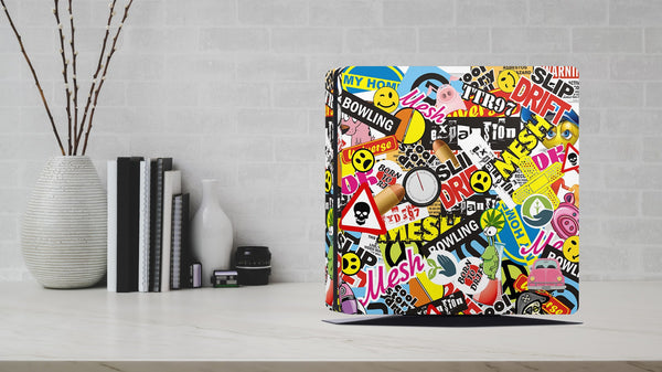 PS4 Skin Decals - Graffiti - Full Wrap Vinyl Sticker