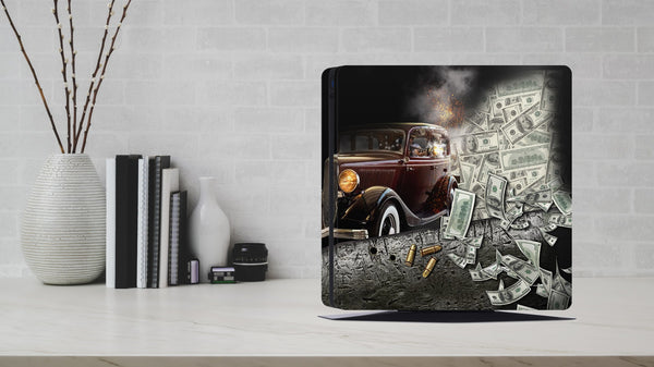 PS4 Skin Decals - Gangster - Full Wrap Vinyl Sticker - ZoomHitskins