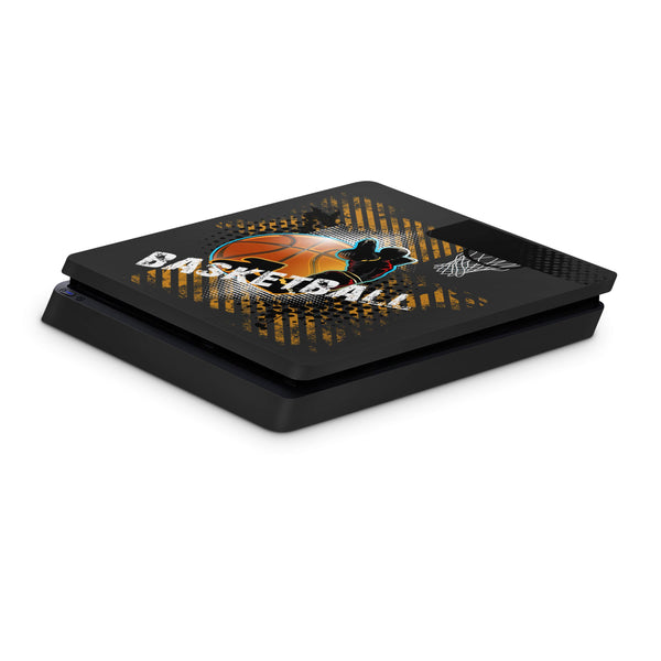 PS4 Skin Decals - Basketball - Full Wrap Vinyl Sticker - ZoomHitskins