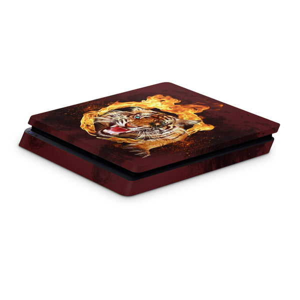 PS4 Skin Decals - Tigers - Full Wrap Vinyl Sticker - ZoomHitskins