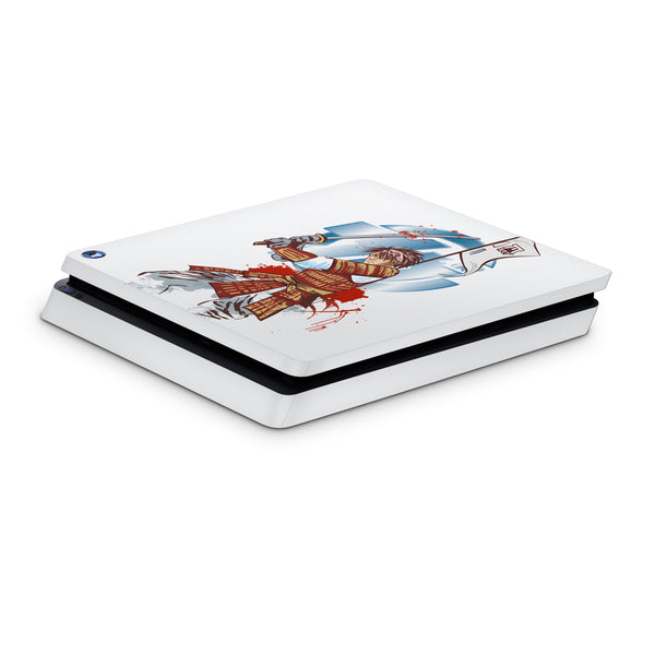 PS4 Skin Decals - Anime Samurai - Full Wrap Vinyl Sticker - ZoomHitskins