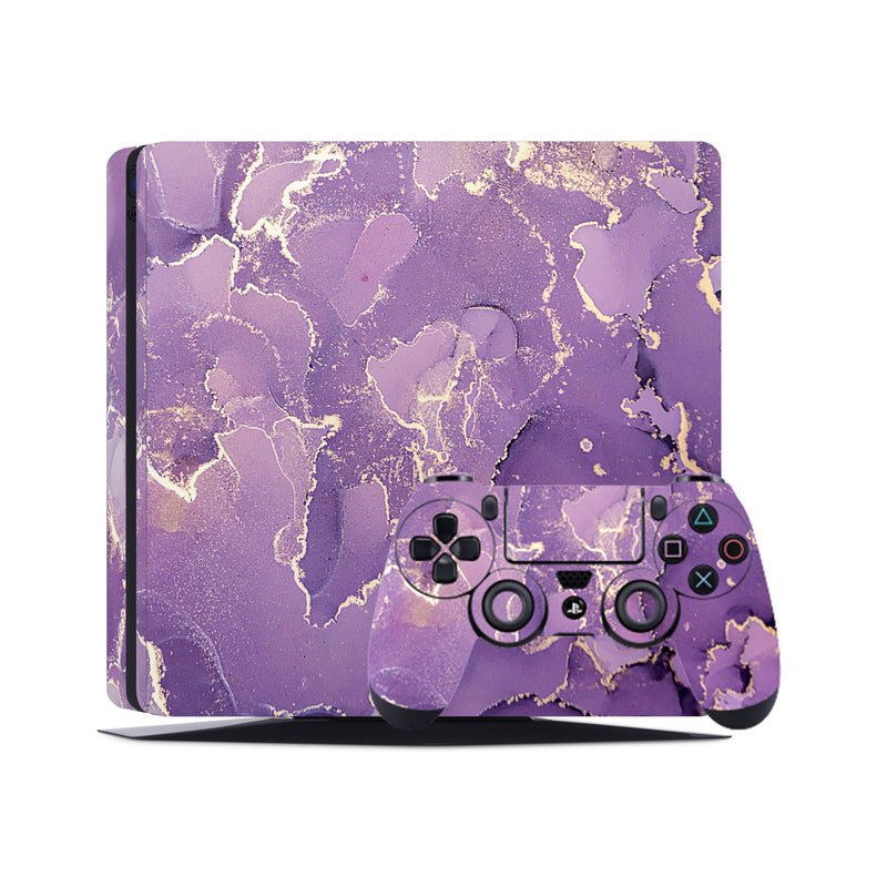 PS4 Skin Decals - Lavender - Full Wrap Vinyl Sticker - ZoomHitskins