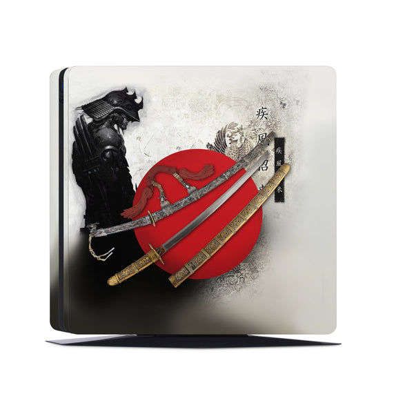 PS4 Skin Decals - Samurai - Full Wrap Vinyl Sticker - ZoomHitskins