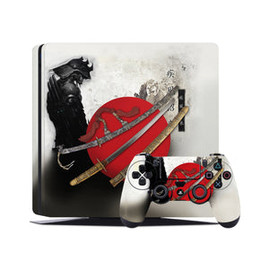 PS4 Skin Decals - Samurai - Full Wrap Vinyl Sticker - ZoomHitskins
