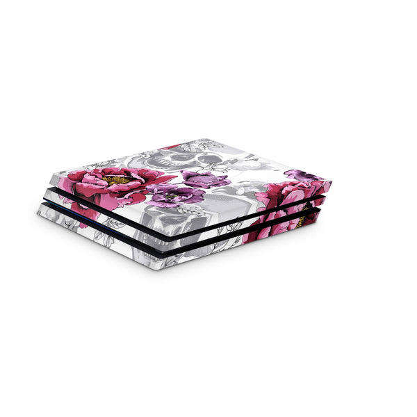 PS4 Skin Decals - Cranium Rose - Full Wrap Sticker - ZoomHitskin