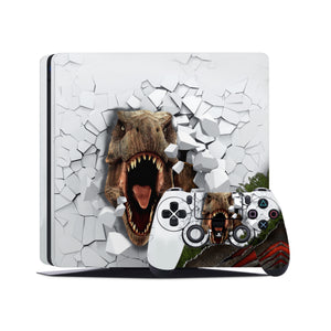 PS4 Skin Decals - T-Rex - Full Wrap Vinyl Sticker - ZoomHitskins