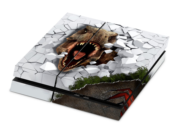 PS4 Skin Decals - T-Rex - Full Wrap Vinyl Sticker - ZoomHitskins