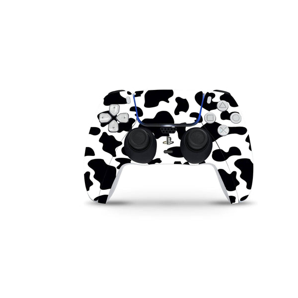 PS5 Skin Decals - Cow Farm Design - Full Wrap Sticker  *High tech quality material 3M Sticker , adhesive backed vinyl that is precut to fit perfectly  *Easy Installation , Stylish and fashion design  *Protect your console and controller from scratches and dust - ZoomHitskin