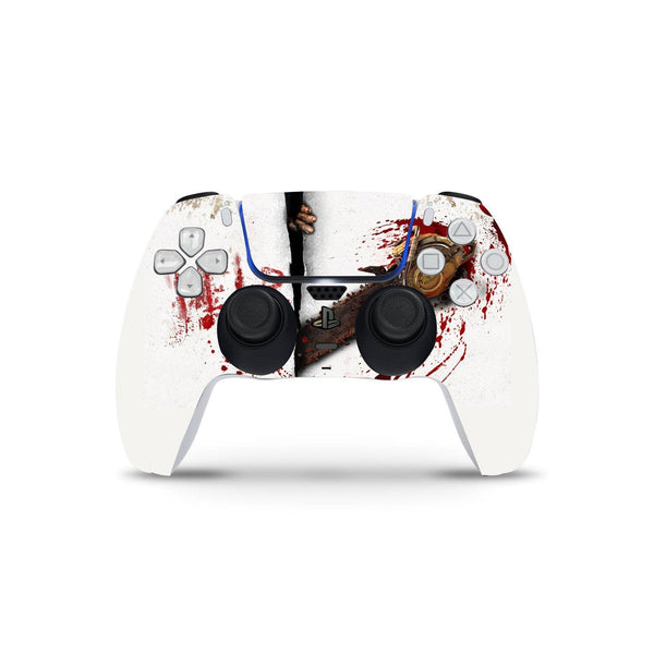Chainsaw Blood Decal For PS5 Playstation 5 Console And Controller , Full Wrap Vinyl For PS5 - ZoomHitskin