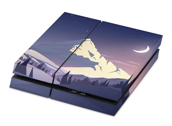 PS4 Skin Decal For Playstation 4 Console Winter Paysage - ZoomHitskin