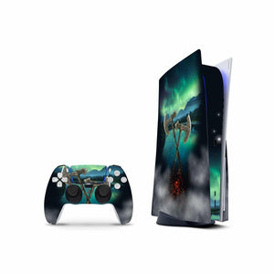 Vikings Decal For PS5 Playstation 5 Console And Controller , Full Wrap Vinyl For PS5 - ZoomHitskin