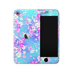 Cute Baby Blue Flowers Full Wrap Skin Iphone 11 Pro Max SE 2020 Decal Skins - ZoomHitskin