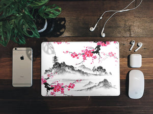 Macbook Skin Decals - Orient Temple - Full Wrap Sticker - ZoomHitskins
