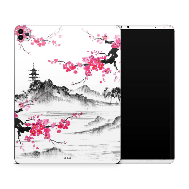 Ipad Skin Decals - Japanese Temple - Wrap Vinyl Sticker - ZoomHitskins