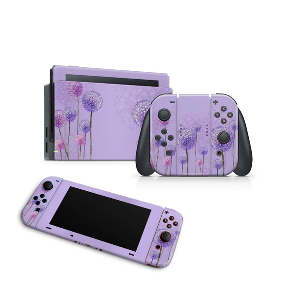 Nintendo Switch Skin Decal For Console Joy-Con And Dock Anise Hyssop - ZoomHitskin