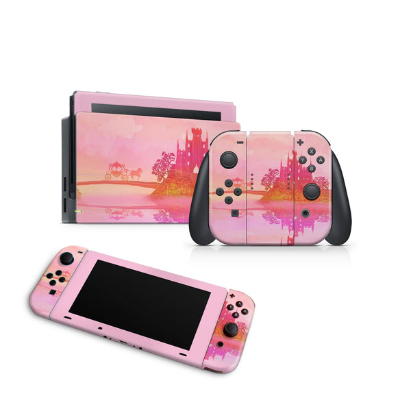 Nintendo Switch Skin Decal For Console Joy-Con And Dock Citadel Palace - ZoomHitskin
