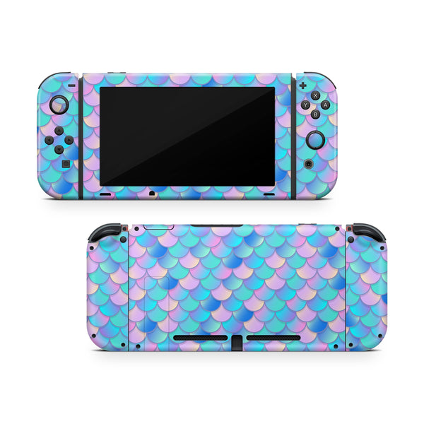 Nintendo Switch Skin Decal For Console Joy-Con And Dock Mermaid - ZoomHitskin