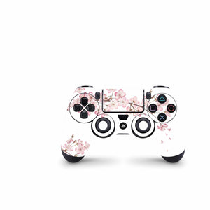 Full Cover Skin Decal Sticker For PS4 Regular Slim Pro Controller Game Glossy Sakura - ZoomHitskin