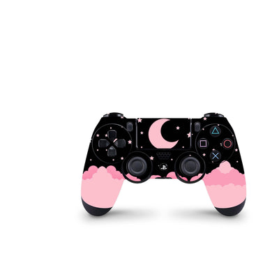 Full Cover Skin Decal Sticker For PS4 Regular Slim Pro Controller Moonight - ZoomHitskin