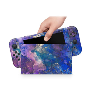 Midnight Nintendo Switch Skin Decal For Console Joy-Con And Dock - ZoomHitskin
