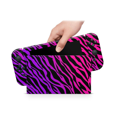 Nintendo Switch Skin Decal For Console Joy-Con And Dock Africa Zebra - ZoomHitskin