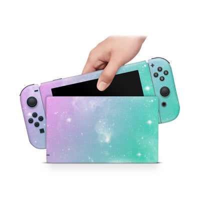 Nintendo Switch Skin Decal For Console Joy-Con And Dock Cosmos Universe - ZoomHitskin