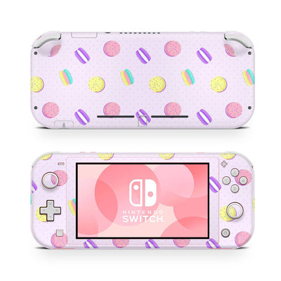 Nintendo Switch Lite Skin Decal For Game Console Sweet Macaron - ZoomHitskin