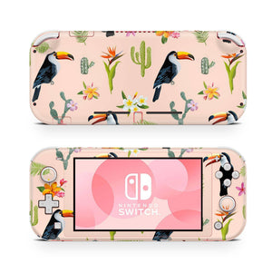 Nintendo Switch Lite Skin Decal For Game Console Toucan Birds - ZoomHitskin