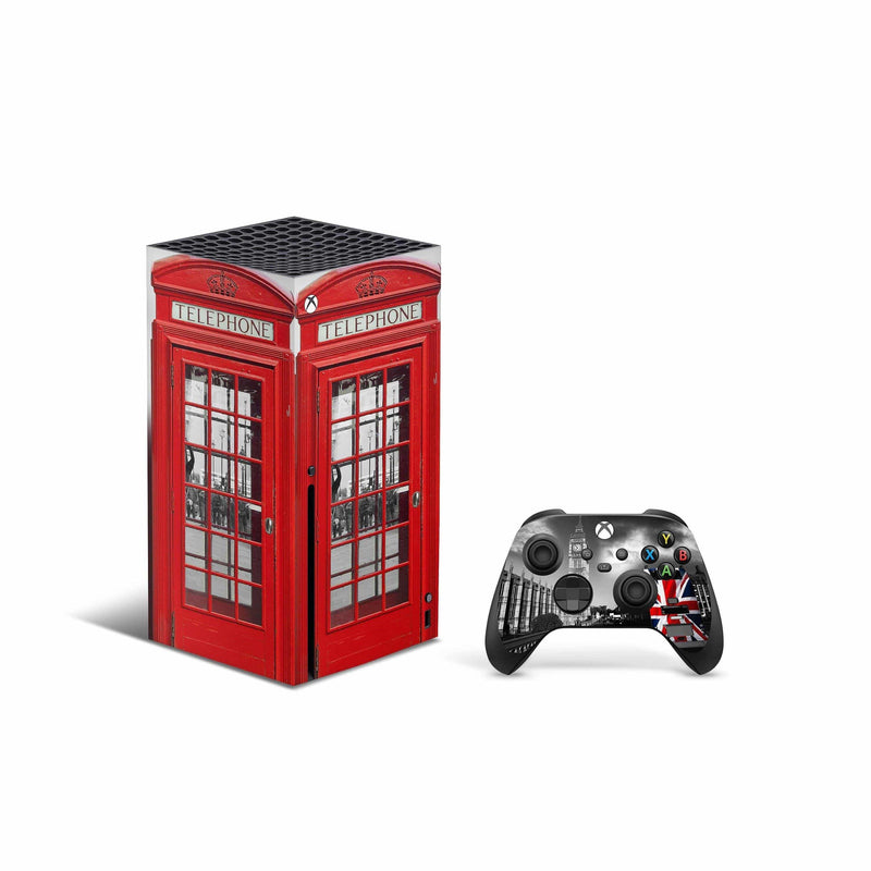 English Phone Skin Decal For Xbox Series X Console And Controller , Full Wrap Vinyl For Xbox Series X - ZoomHitskin
