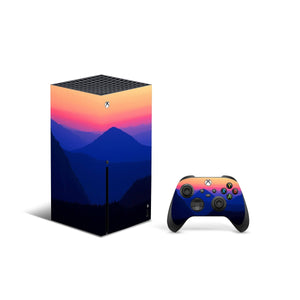 Landscapes Skin Decal For Xbox Series X Console And Controller , Full Wrap Vinyl For Xbox Series X - ZoomHitskin