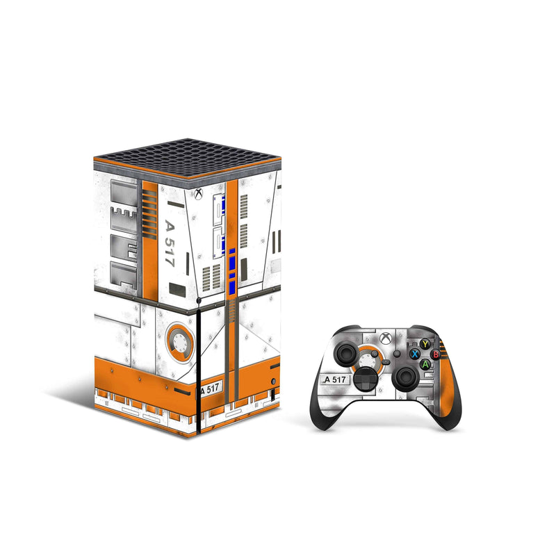 Mission Space Skin Decal For Xbox Series X Console And Controller , Full Wrap Vinyl For Xbox Series X - ZoomHitskin