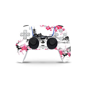 Temple Japanese Skin Decal For PS5 Playstation 5 Controller , Full Wrap Vinyl For PS5 Dualshock - ZoomHitskin