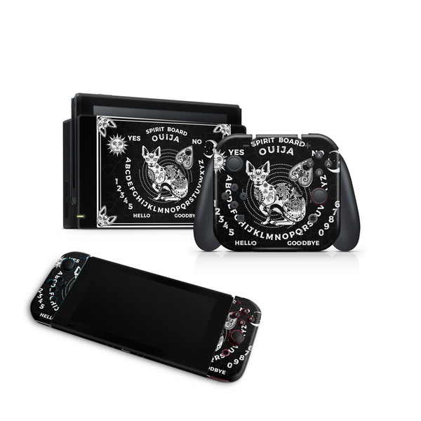 Ouija Board Nintendo Switch Skin Decal For Console Joy-Con And Dock - ZoomHitskin