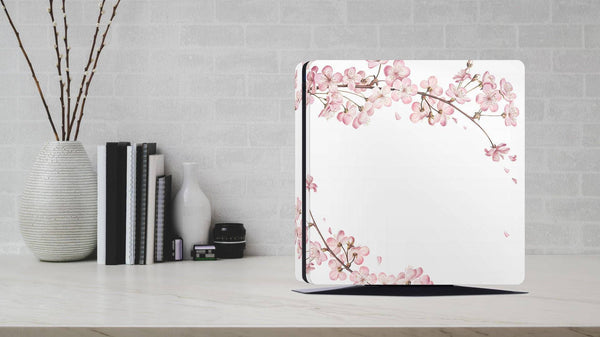 PS4 Skin Decal For Playstation 4 Console Glossy Sakura - ZoomHitskin