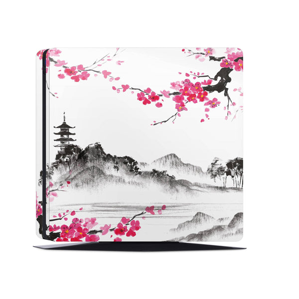 PS4 Skin Decals - Japanese Temple - Full Wrap Sticker - ZoomHitskin