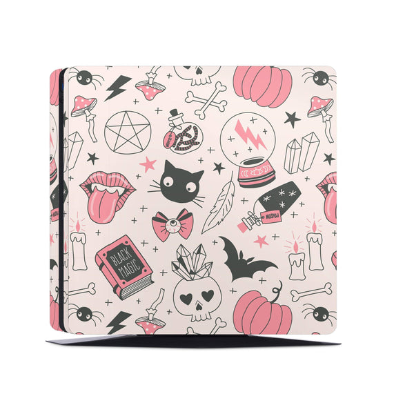PS4 Skin Decals - Magical pinky - Full Wrap Sticker - ZoomHitskin