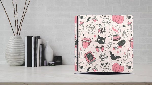 PS4 Skin Decal For Playstation 4 Console Magical pinky - ZoomHitskin
