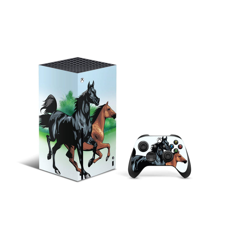 Ranch Rodeo Skin Decal For Xbox Series X Console And Controller , Full Wrap Vinyl For Xbox Series X - ZoomHitskin