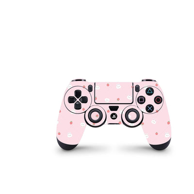 Full Cover Skin Decal Sticker For PS4 Regular Slim Pro Controller Bunny Face - ZoomHitskin