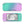 Charger l'image dans la galerie, Nintendo Switch Lite Console Skin Decal Sticker Multi Color Blue Lavender Turquoise Sea Ocean Blue Degrade Rainbow Style Purple Design Set - ZoomHitskin